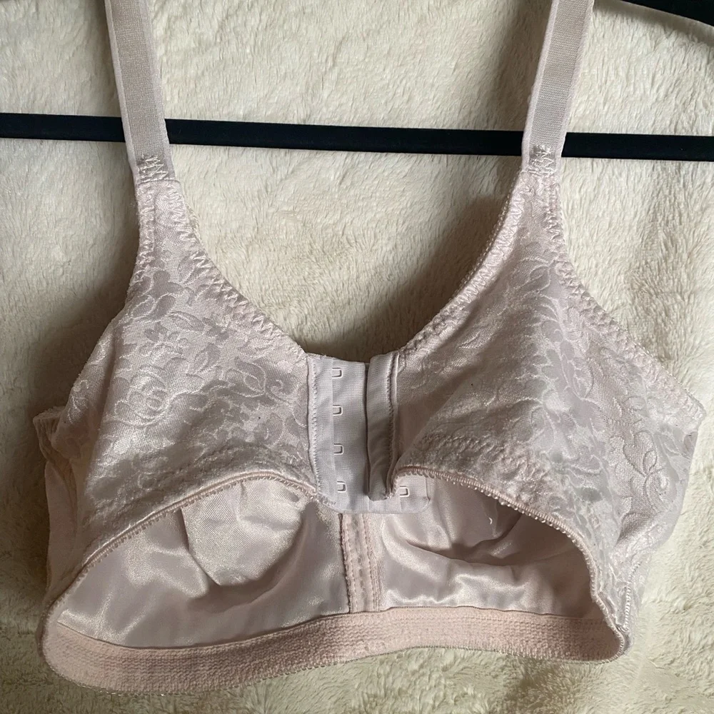 Bali Double Support Light Nude Floral Bra 38DD